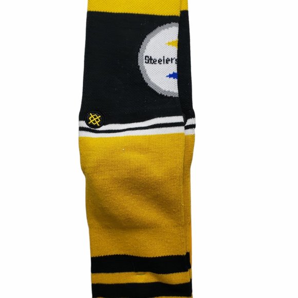 STANCE Socks NFL Pittsburgh Steelers Unisex Size Large (9-12) New - Picture 2 of 4